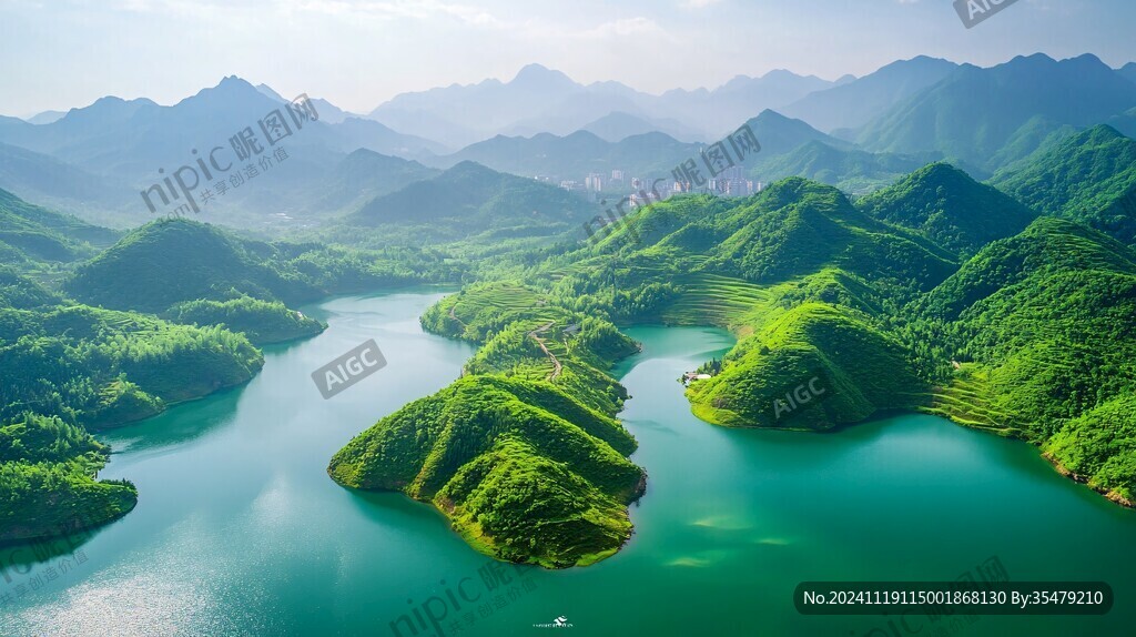 清溪水庫(kù)自然風(fēng)光