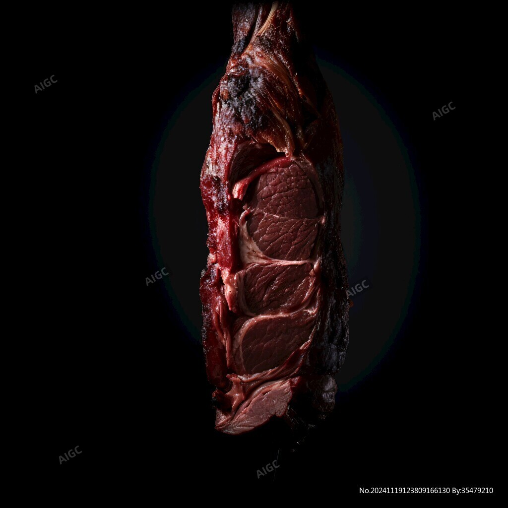 一大塊帶皮熟驢肉
