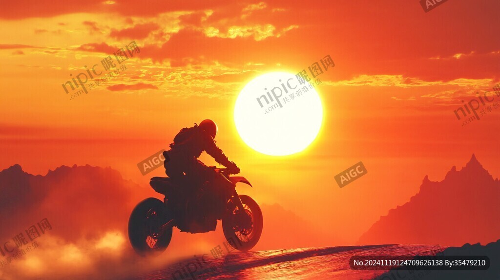 高山與摩托