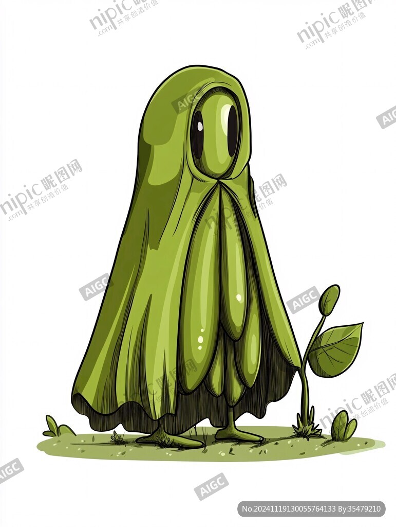 植物吉祥物設計