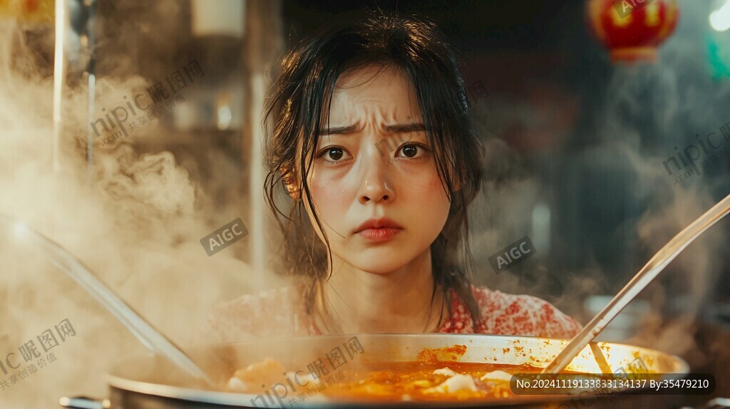 火鍋美女