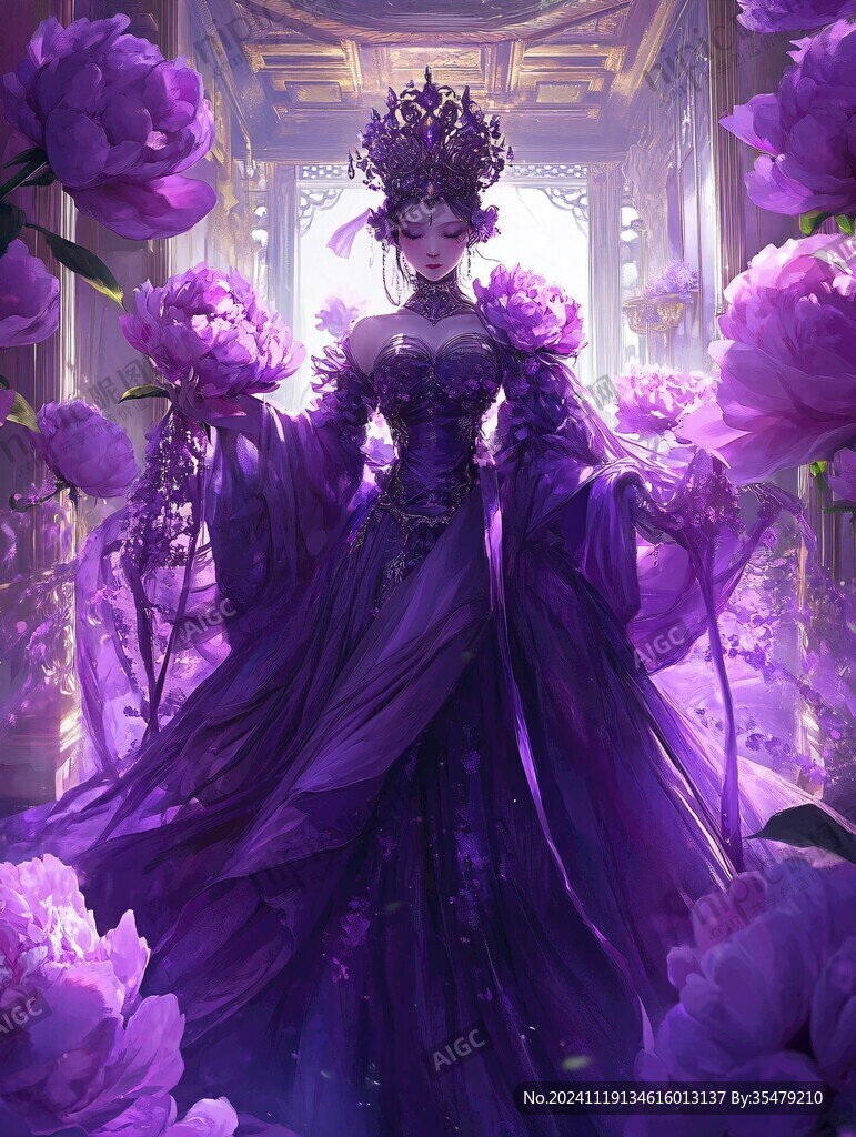 皇后插畫