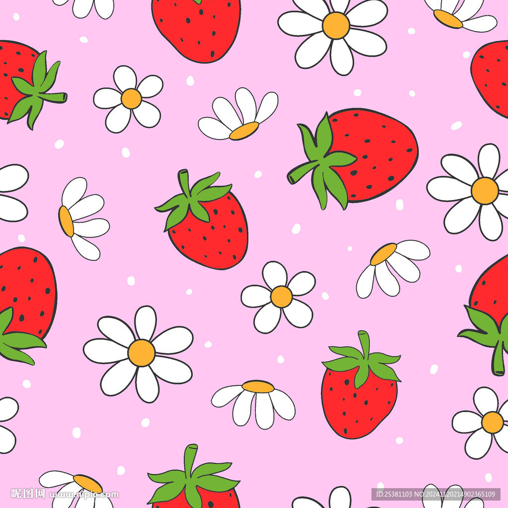 草莓 花