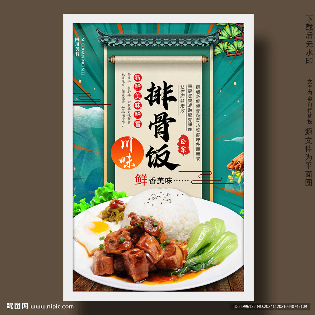 排骨飯