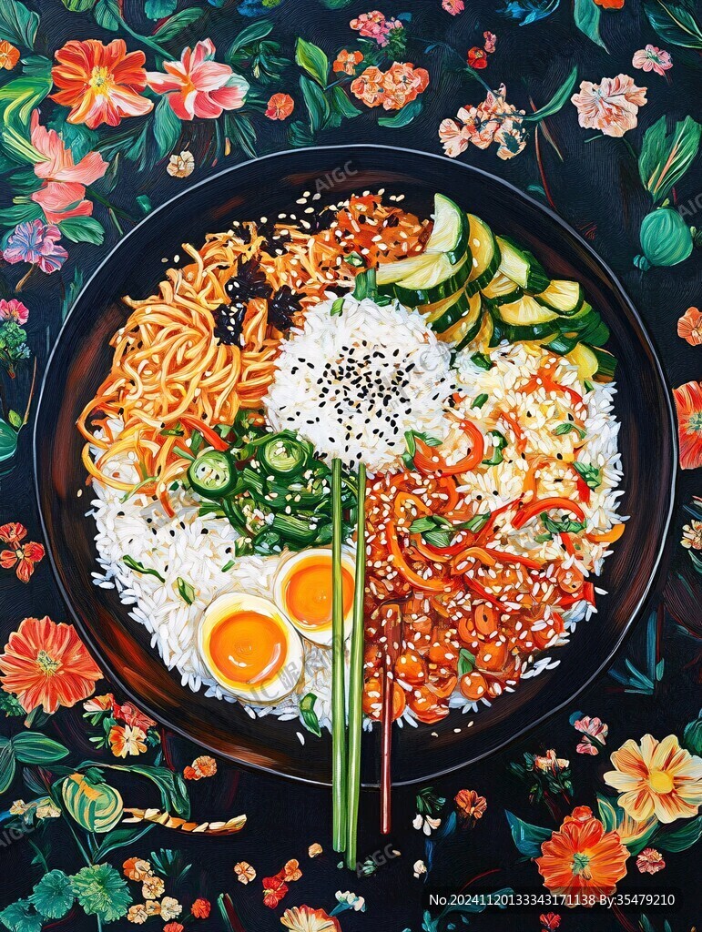 麻食插畫