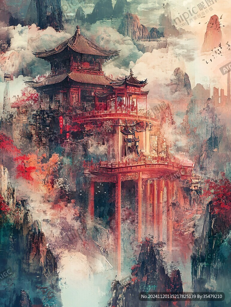 古風(fēng)仙境天上宮闕