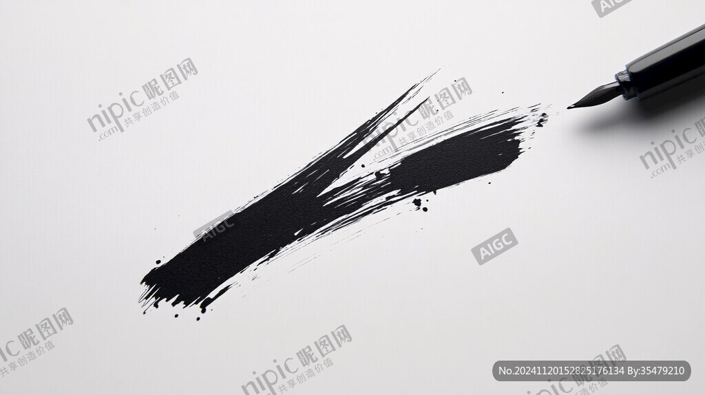 高清毛筆背景