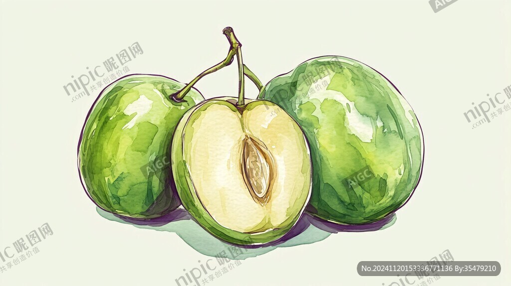 青棗插畫
