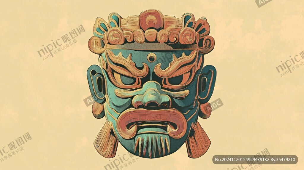 中式建筑神獸獸頭
