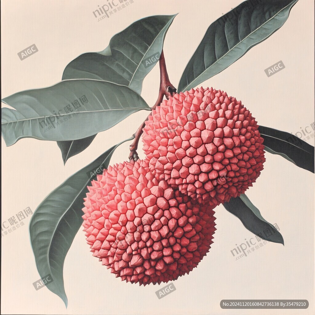 原創荔枝掛畫