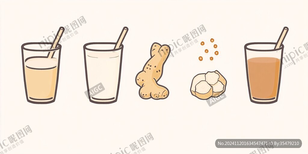 姜茶插畫