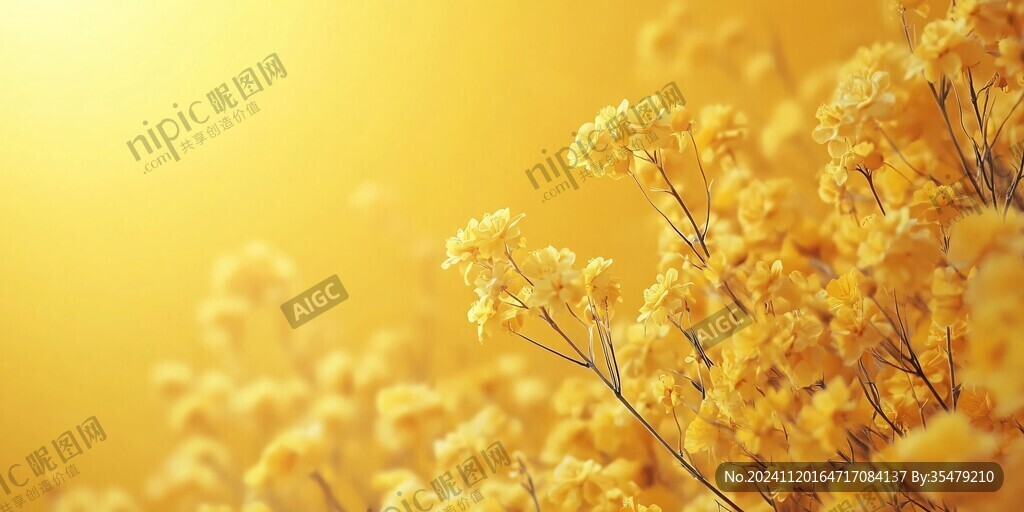 唯美油菜花