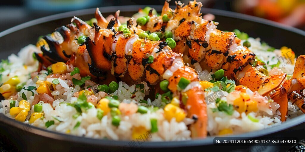 龍蝦燜飯