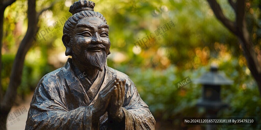 儒者雕像