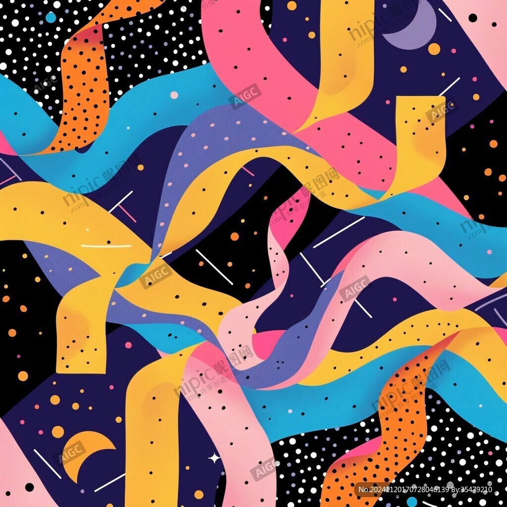 孟菲斯插畫