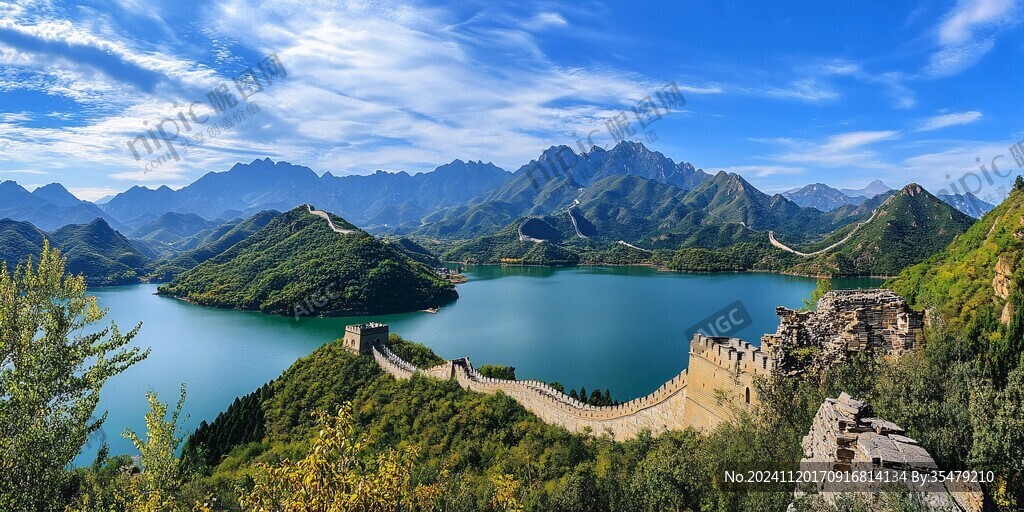水長(zhǎng)城風(fēng)光