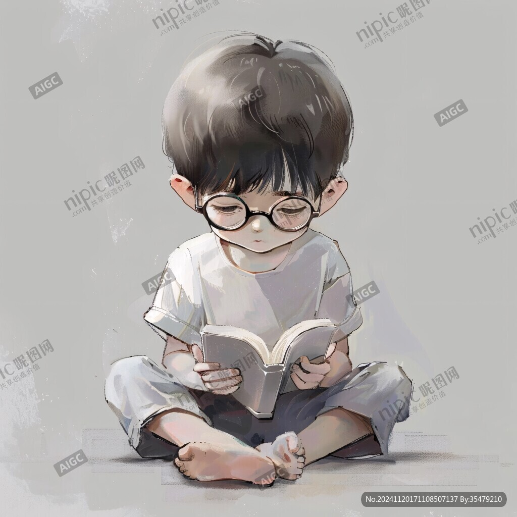 q版讀書人物