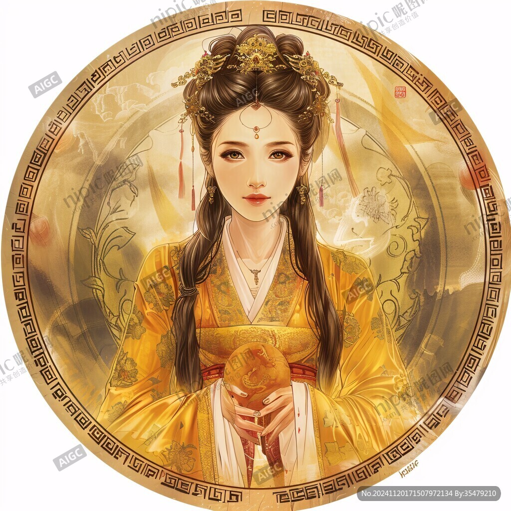 神仙仙女上神手繪頭像
