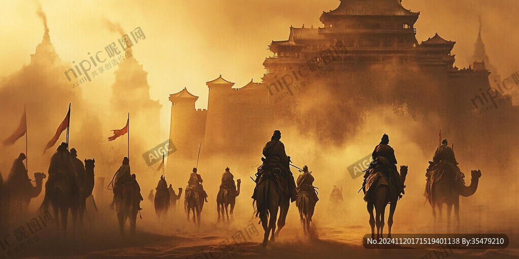 絲綢之路大漠