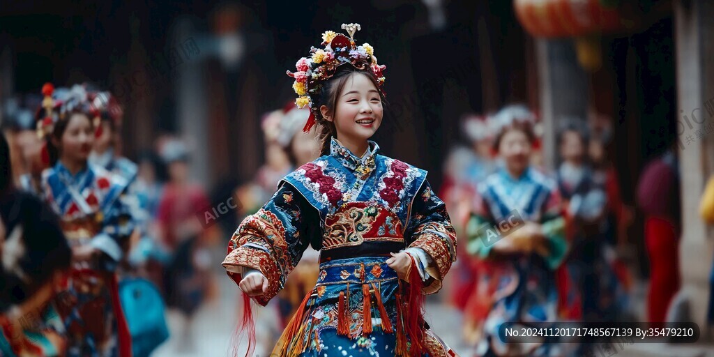 羌族少女