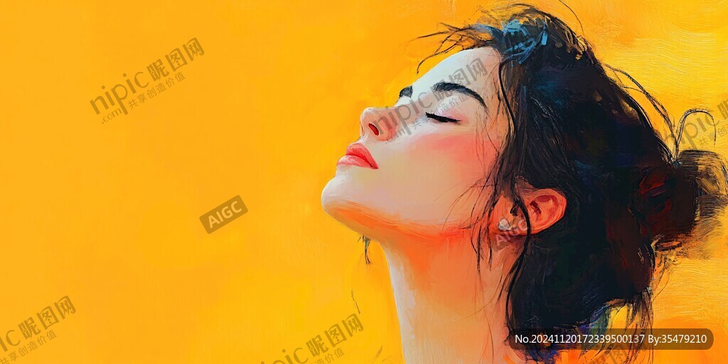 美女插畫壁紙