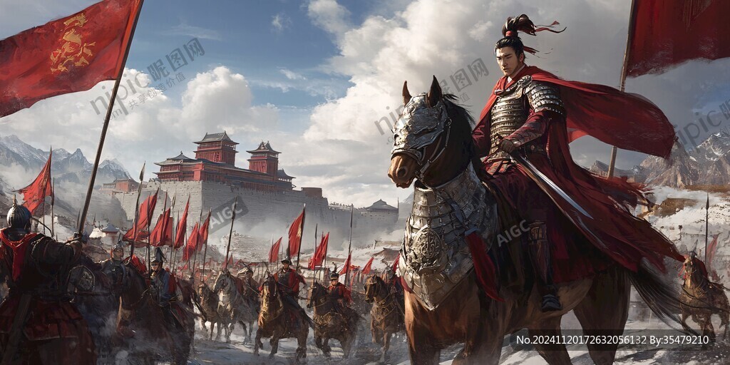 古代征戰(zhàn)場(chǎng)景
