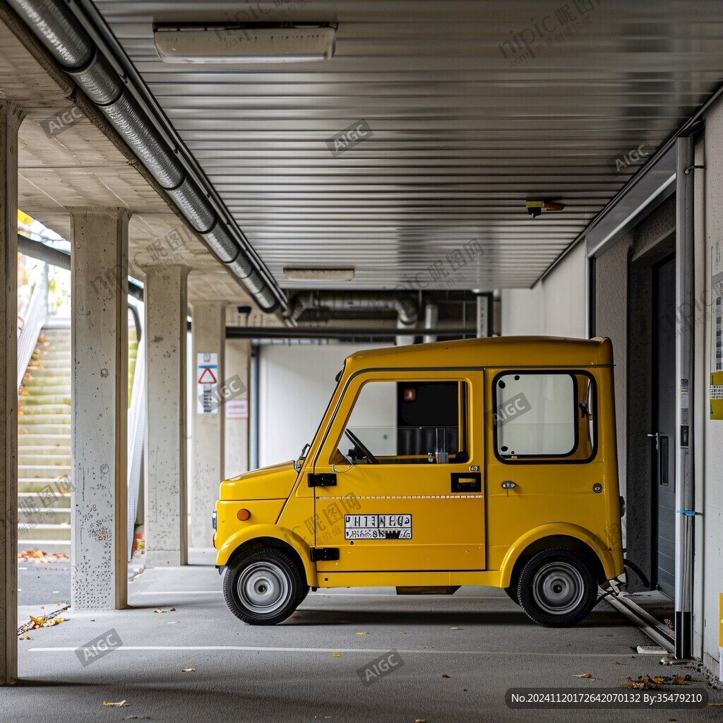 黃色小貨車