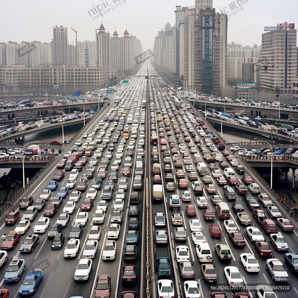 車滿為患