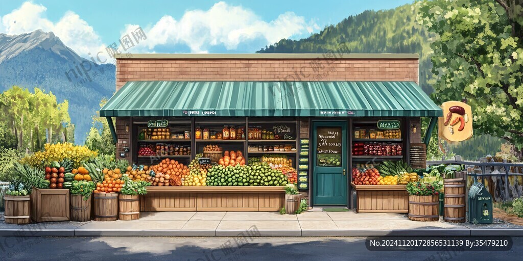 雜貨鋪場景