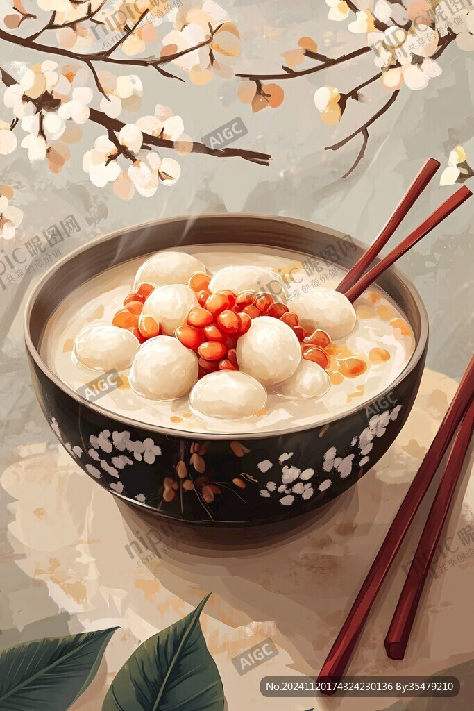 湯丸插畫(huà)