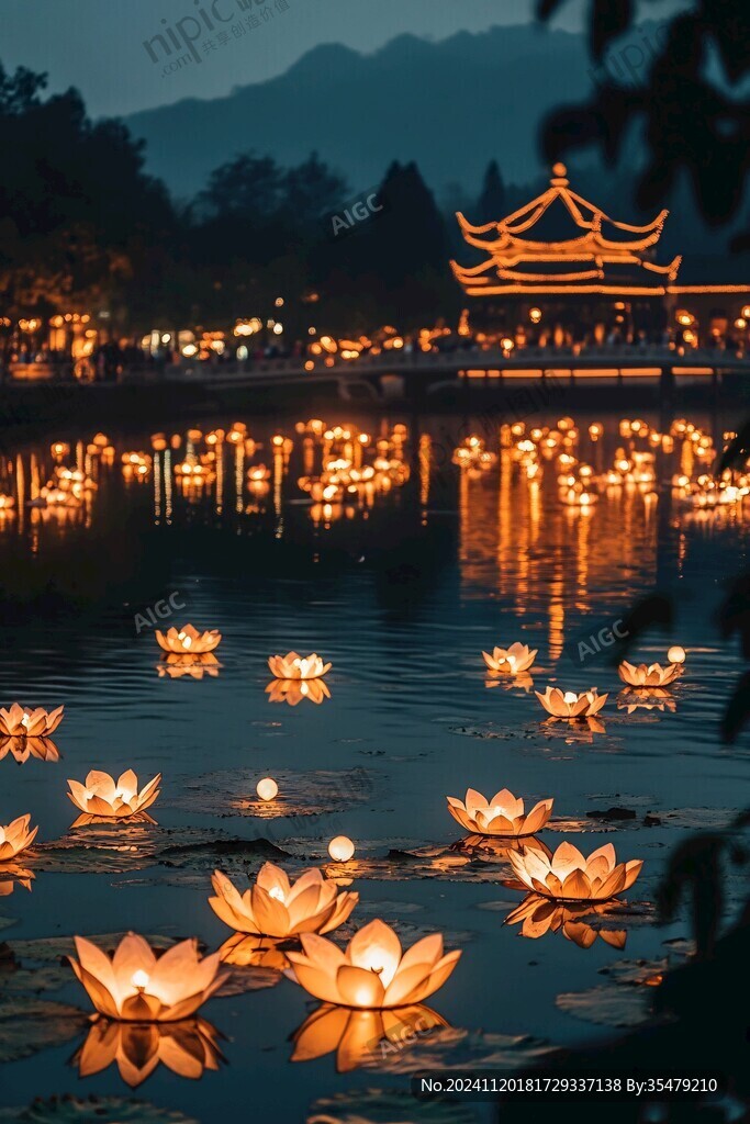 河燈祈福