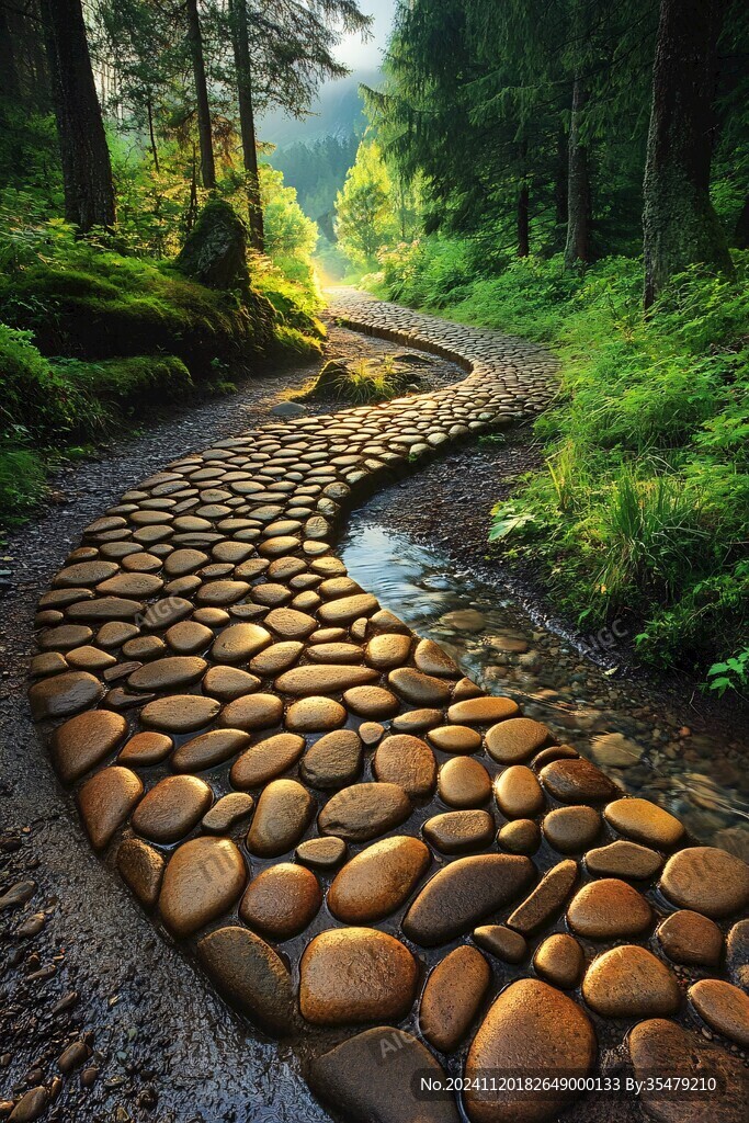 唯美石頭路