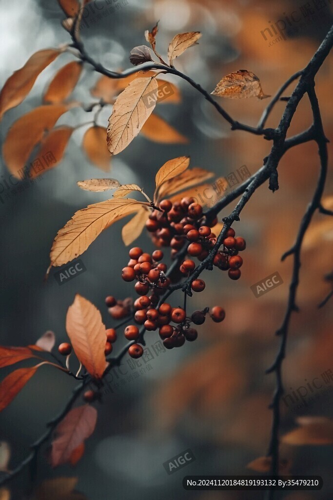秋日紅果