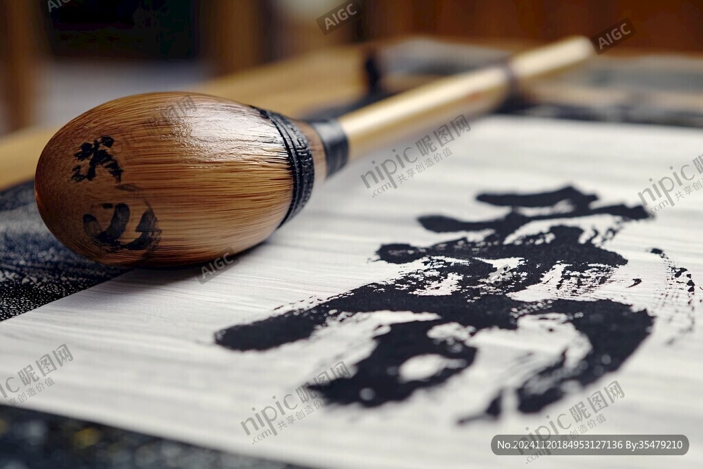 毛筆寫真