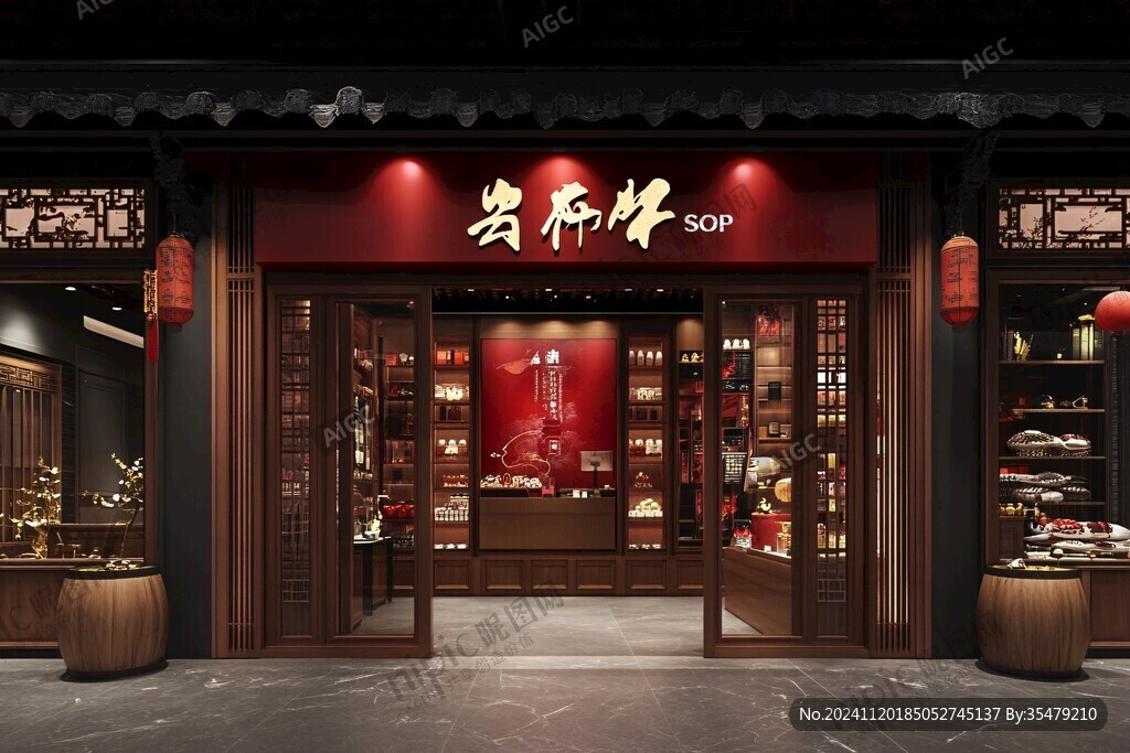 特產(chǎn)店效果圖