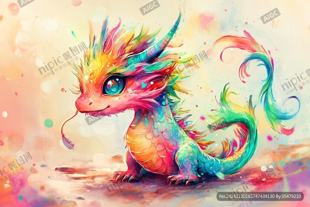 龍年插畫合集