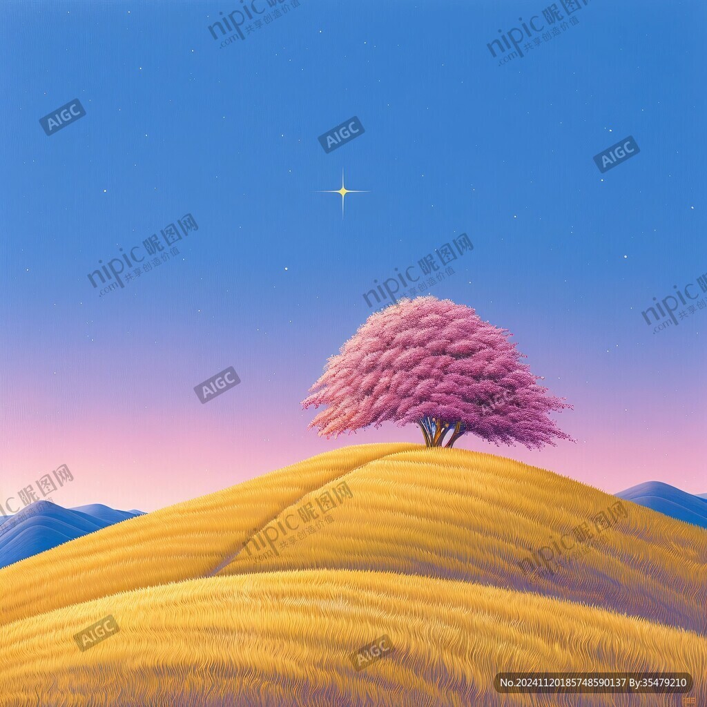 陽(yáng)光風(fēng)景插畫