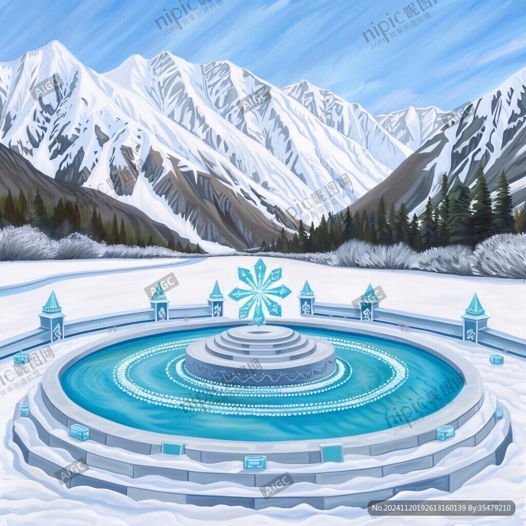冰雪會(huì)堂手繪