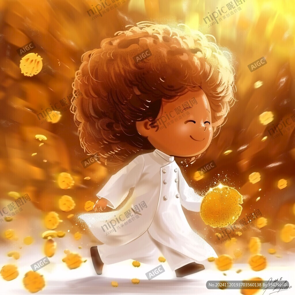 黃金帥插畫