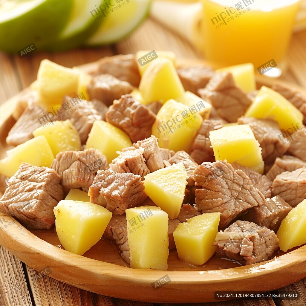 果肉牛肉粒