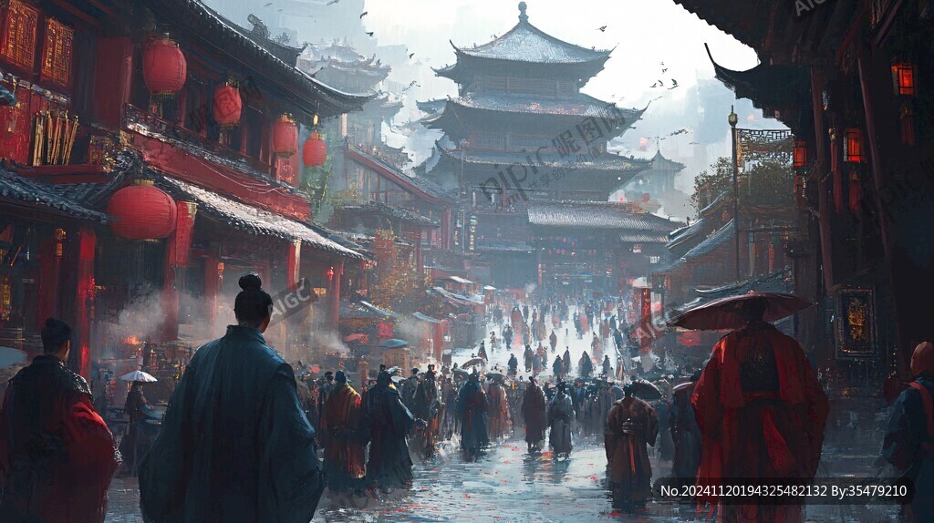 橫店插畫