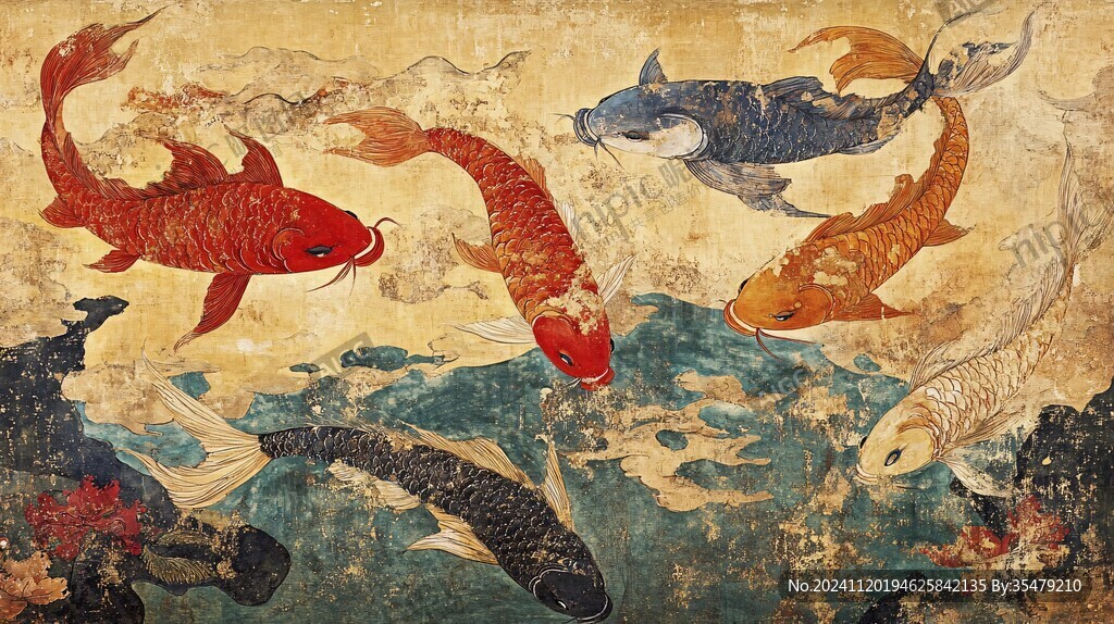 全魚館壁畫
