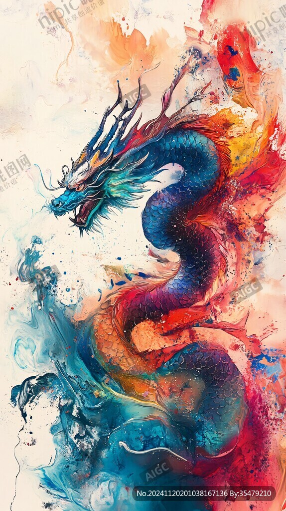 龍年插畫合集