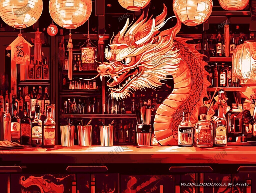龍年文創(chuàng)插畫