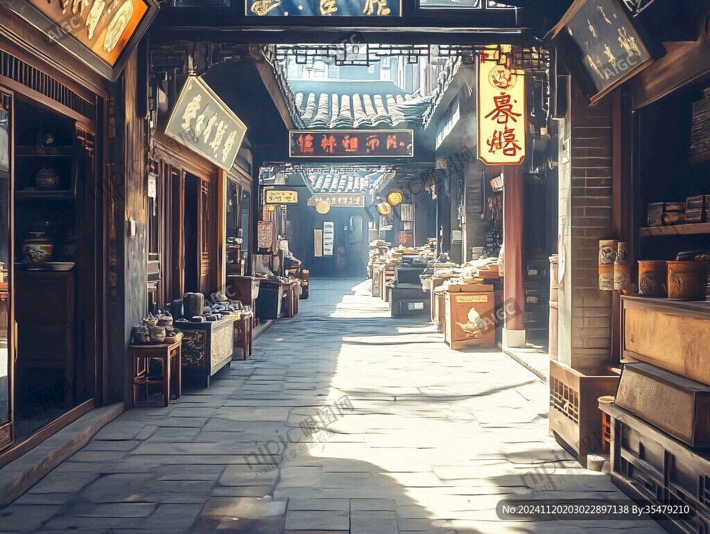 宋朝街道