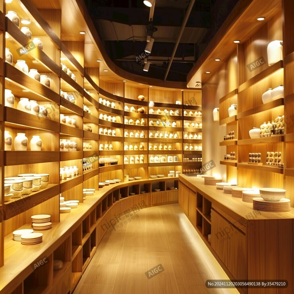 茶具專賣店內(nèi)景