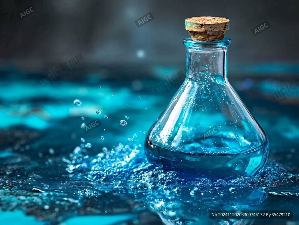 藍琉璃滴水