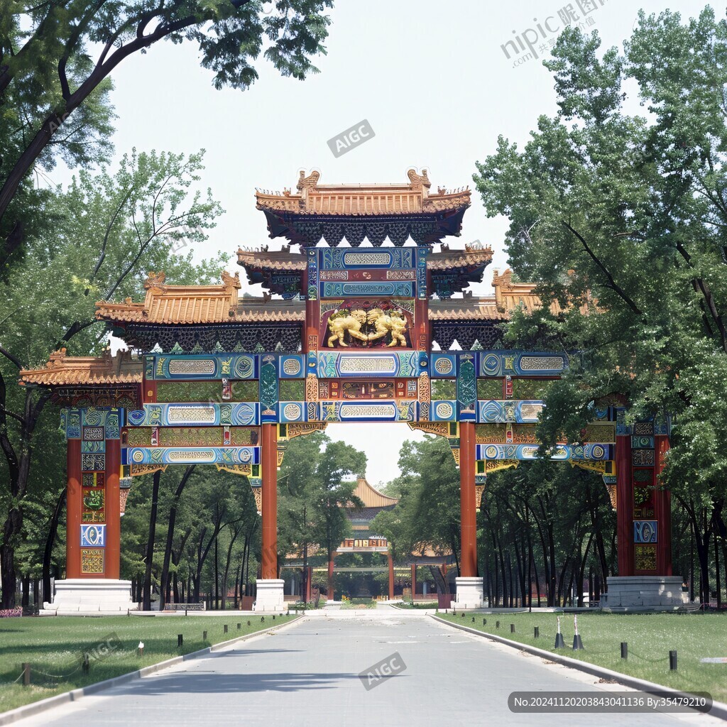 皇家園林大門