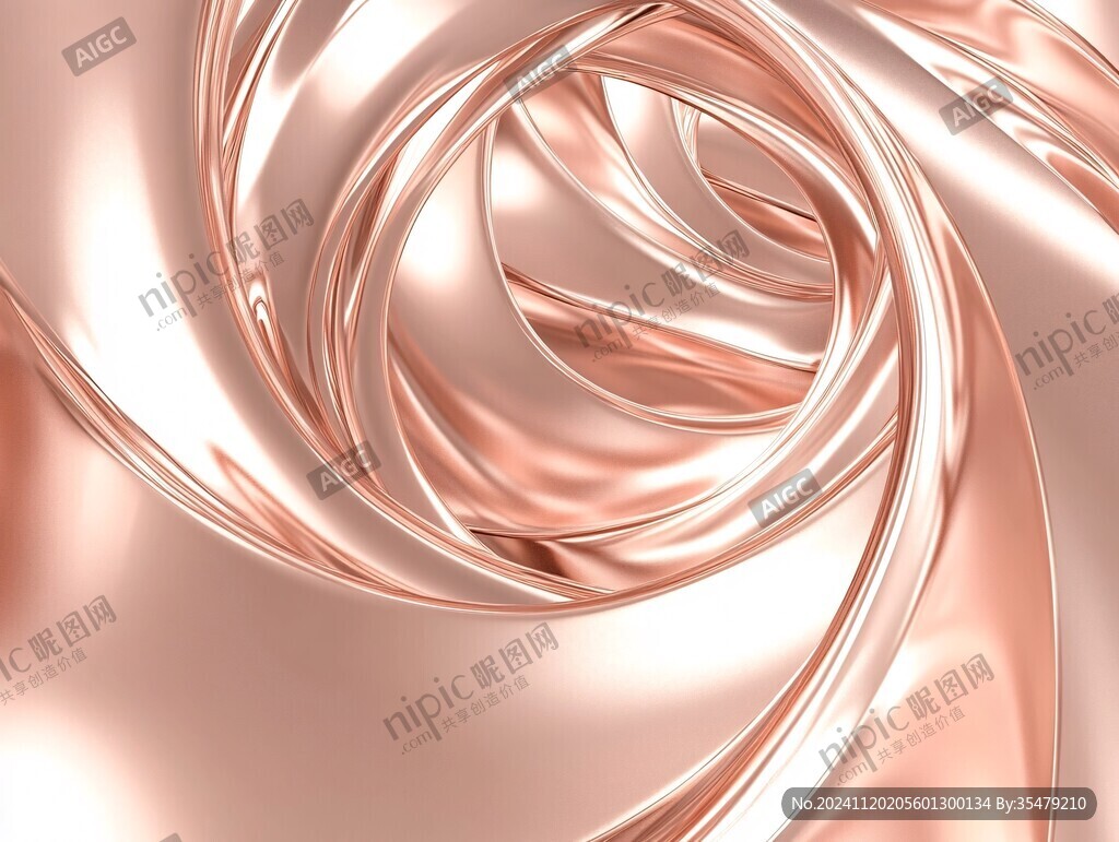玫瑰金漸變