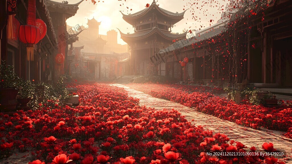古風(fēng)場(chǎng)景春暖花開(kāi)